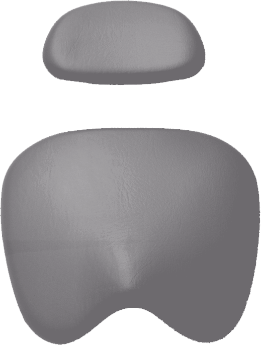 KaVo Physio 5005 Arbeitsstuhl Polstersatz - Wunschfarbe KaVo graphite RELAXLine