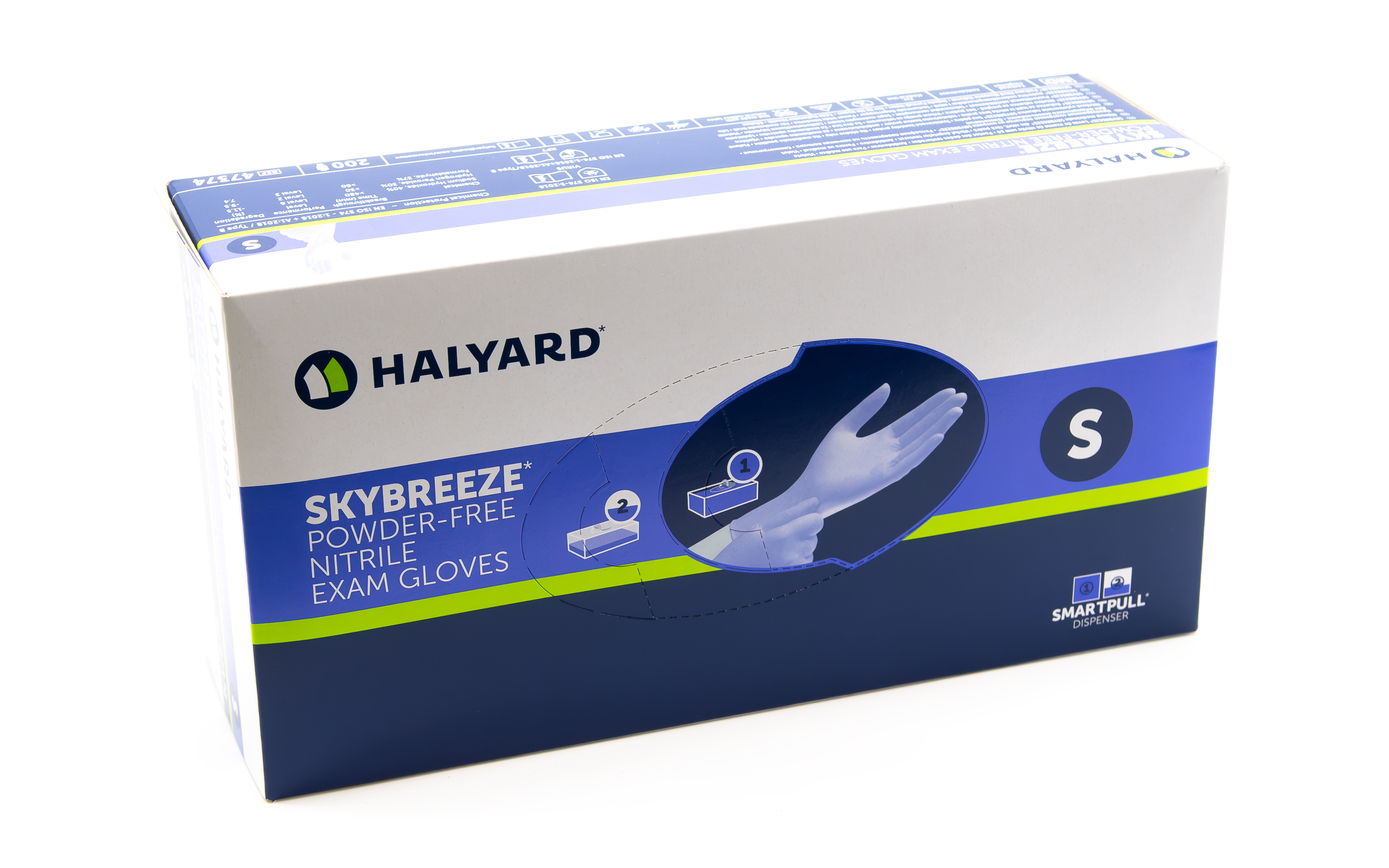 O&M Halyard - SKYBREEZE Nitril Untersuchungshandschuhe S