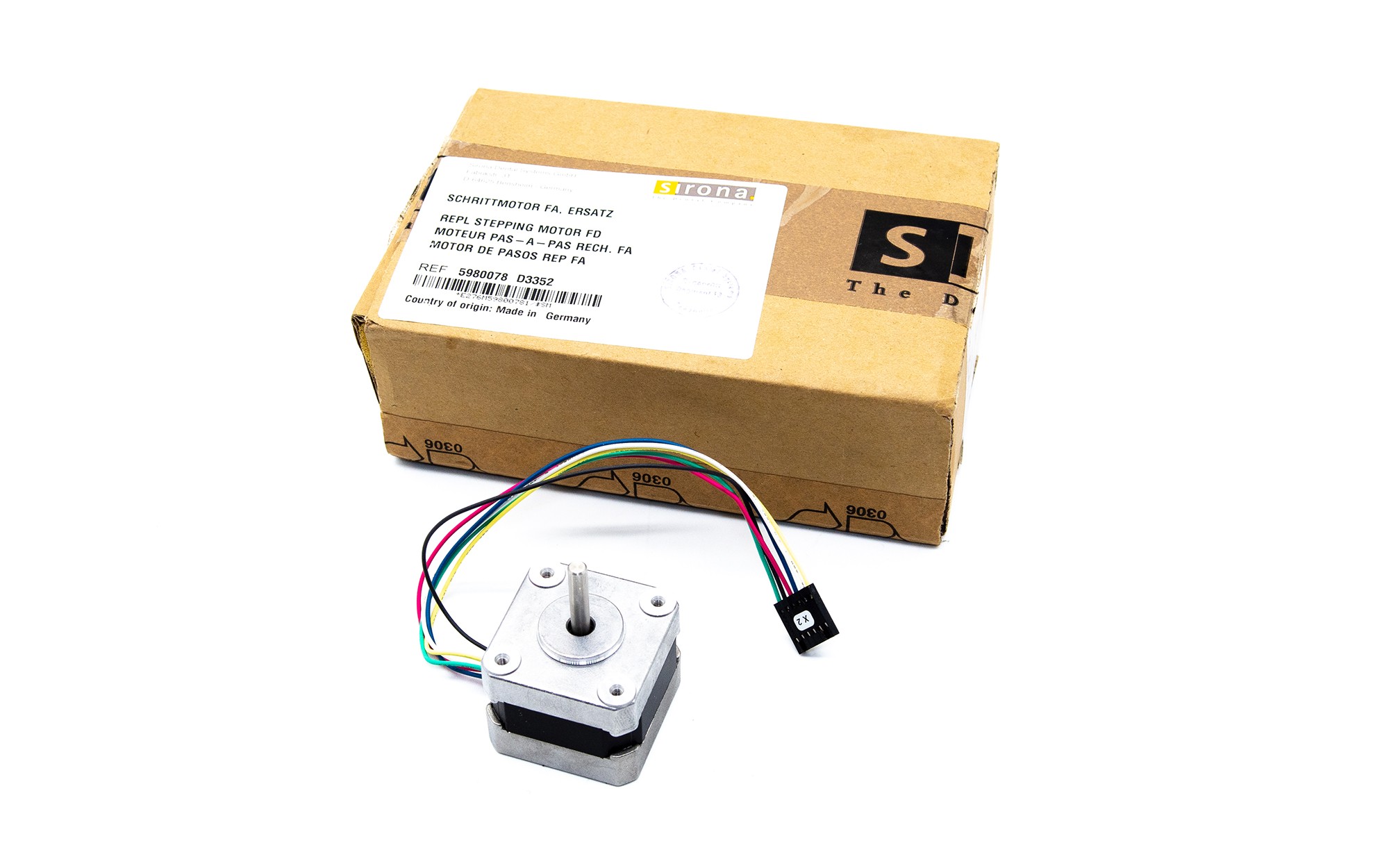 SIEMENS Sirona Schrittmotor FA. Ersatz - neu - 59 80 078