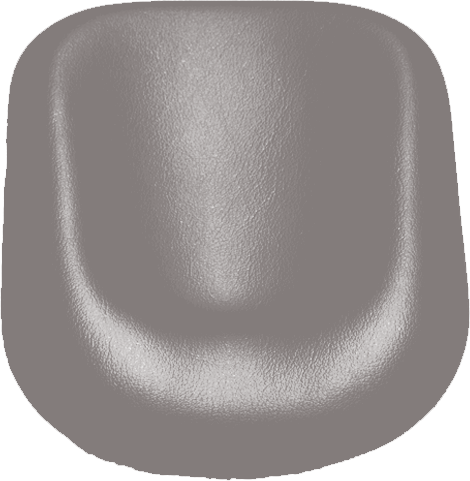 Kopfpolster KaVo Estetica 1065 / 1066 Sirona platin