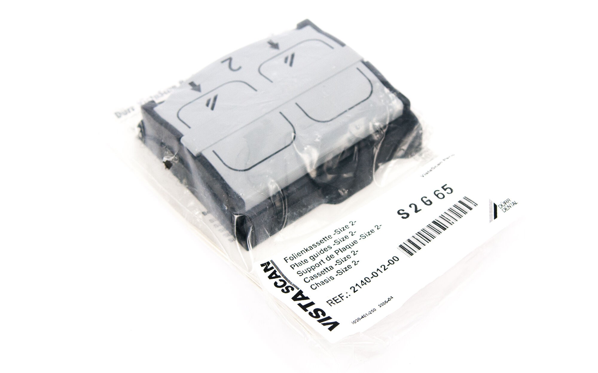 Dürr Dental VistaScan Folienkassette - Größe 2 - neu - 2140-012-00