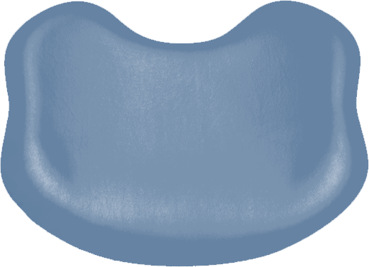 Rückenpolster-Soft Comfort KaVo Estetica E70 / E80 Sirona rauchblau 404 / rauchblau