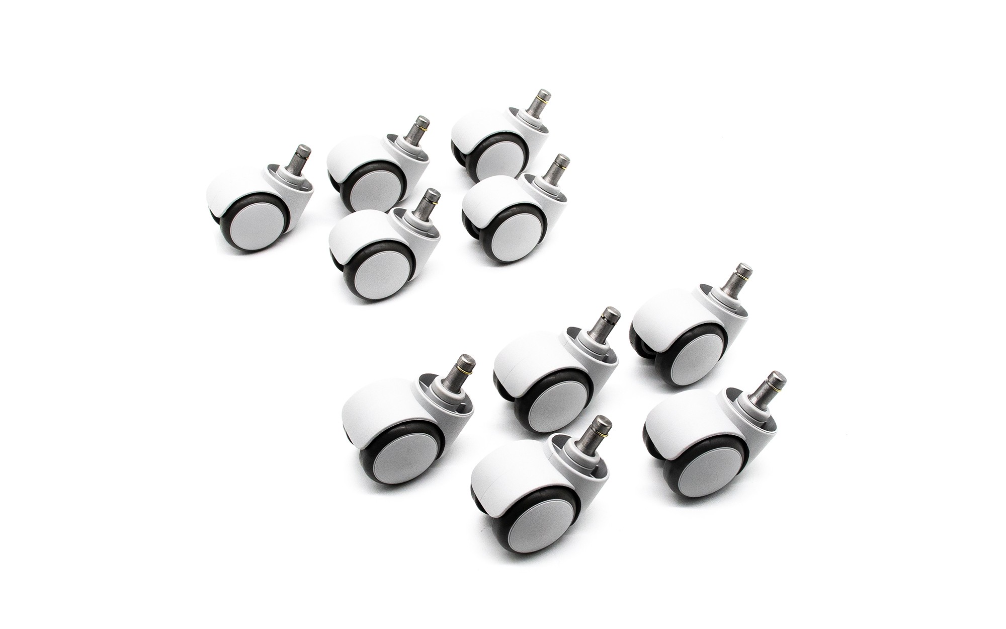 2er Set Original KaVo - 5005 / 5006 - Stuhlrollen Rollhocker / Arbeitssessel - neu - 0.220.1056