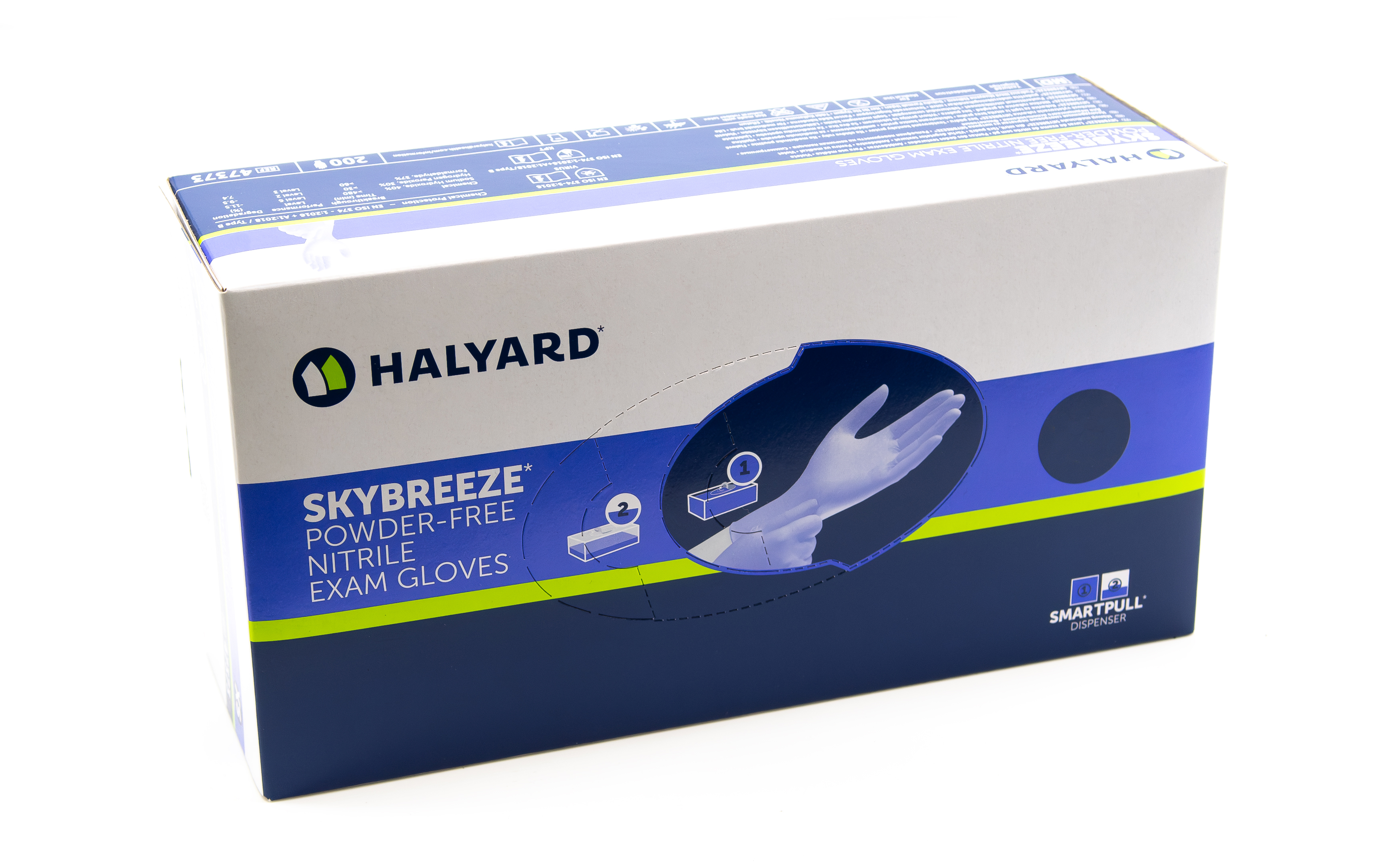 O&M Halyard - SKYBREEZE Nitril Untersuchungshandschuhe XL