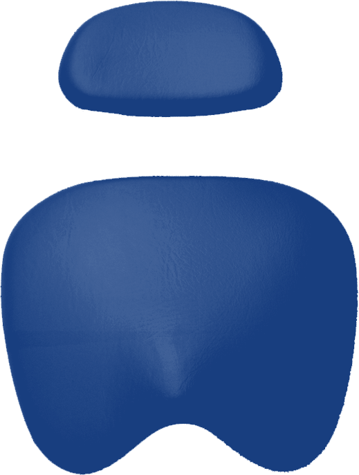 Polsterset KaVo Physio 5005 Arbeitsstuhl KaVo rauchblau 66