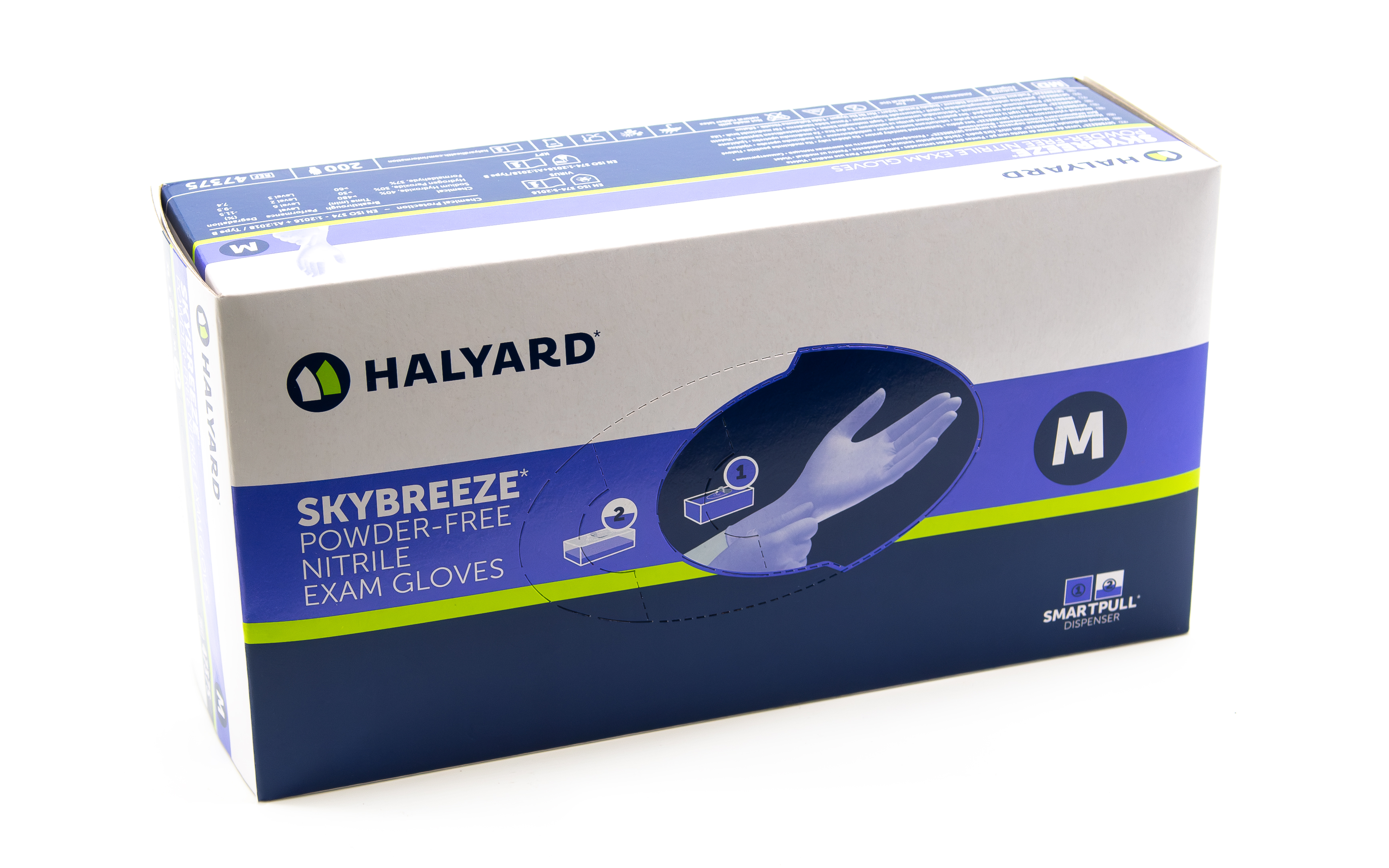 O&M Halyard - SKYBREEZE Nitril Untersuchungshandschuhe M