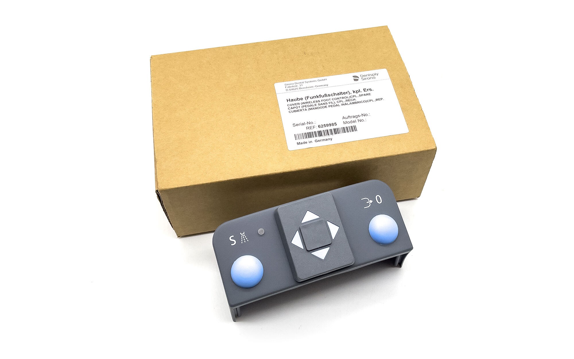 SIEMENS Sirona C-Serie Haube Funkfußschalter - 62 59 985