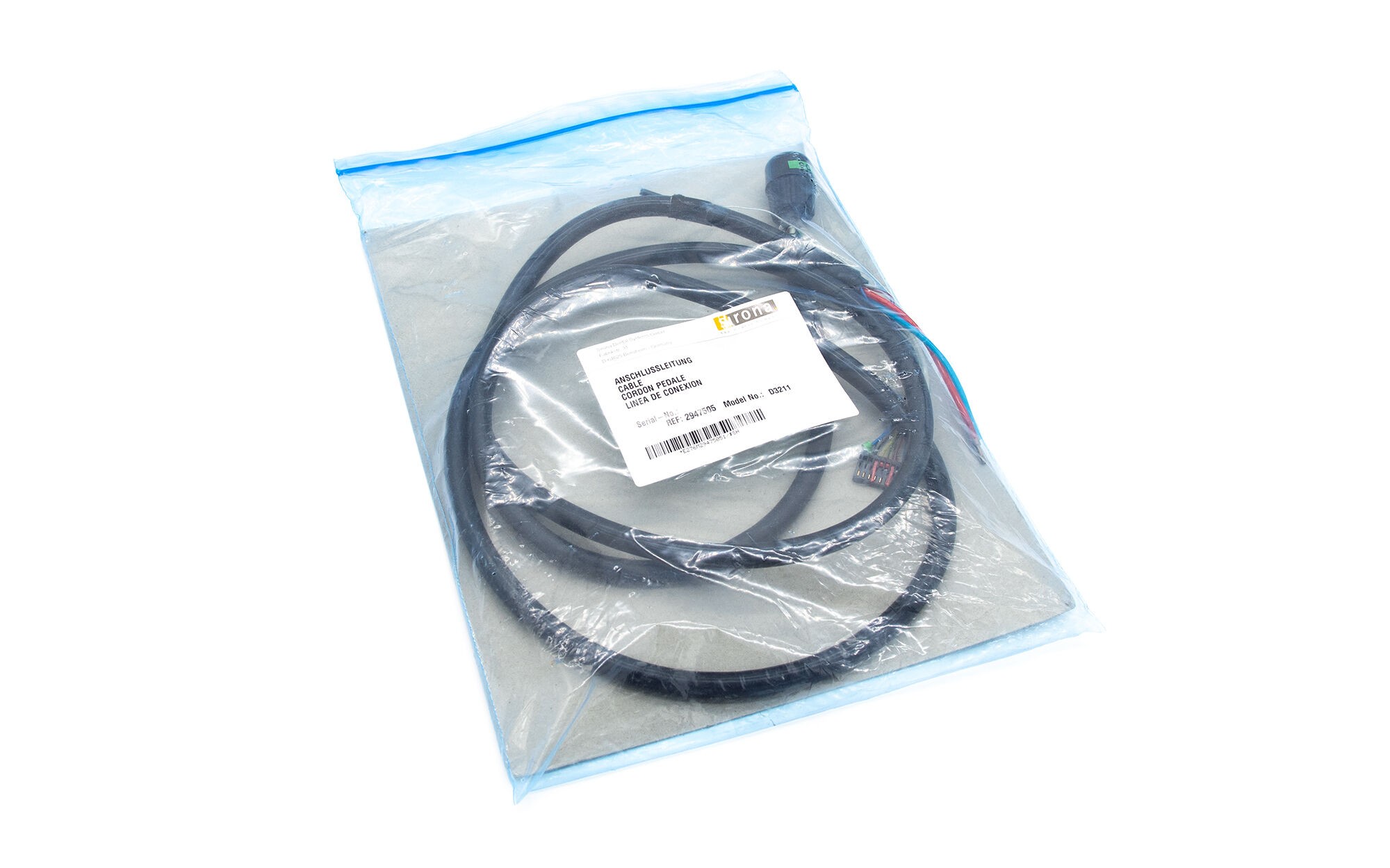 SIEMENS Sirona E - Anschlußkabel pneumatischer Fußanlasser - neu - 29 47 505