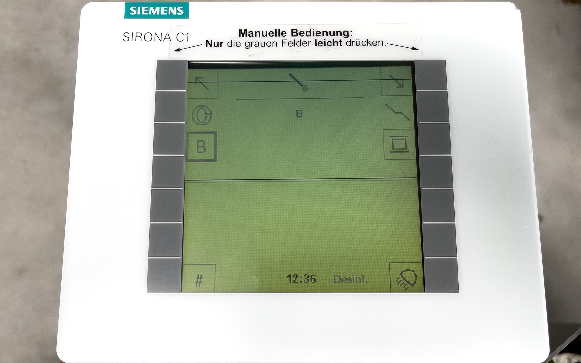 SIEMENS Sirona C1 Bedienpanel - gebraucht - REP-AT - 46 95 057 im Austausch