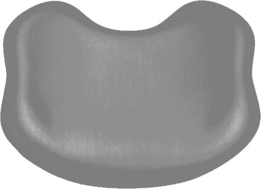 Rückenpolster-Soft Comfort KaVo Estetica E70 / E80 Ultradent platingrau 9007