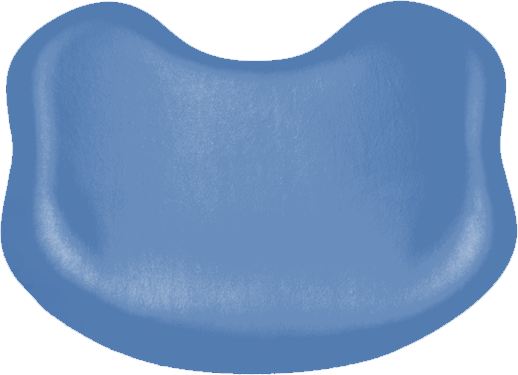 Rückenpolster-Soft Comfort KaVo Estetica E70 / E80 Ultradent pastellblau 5023 / pazifikblau 113