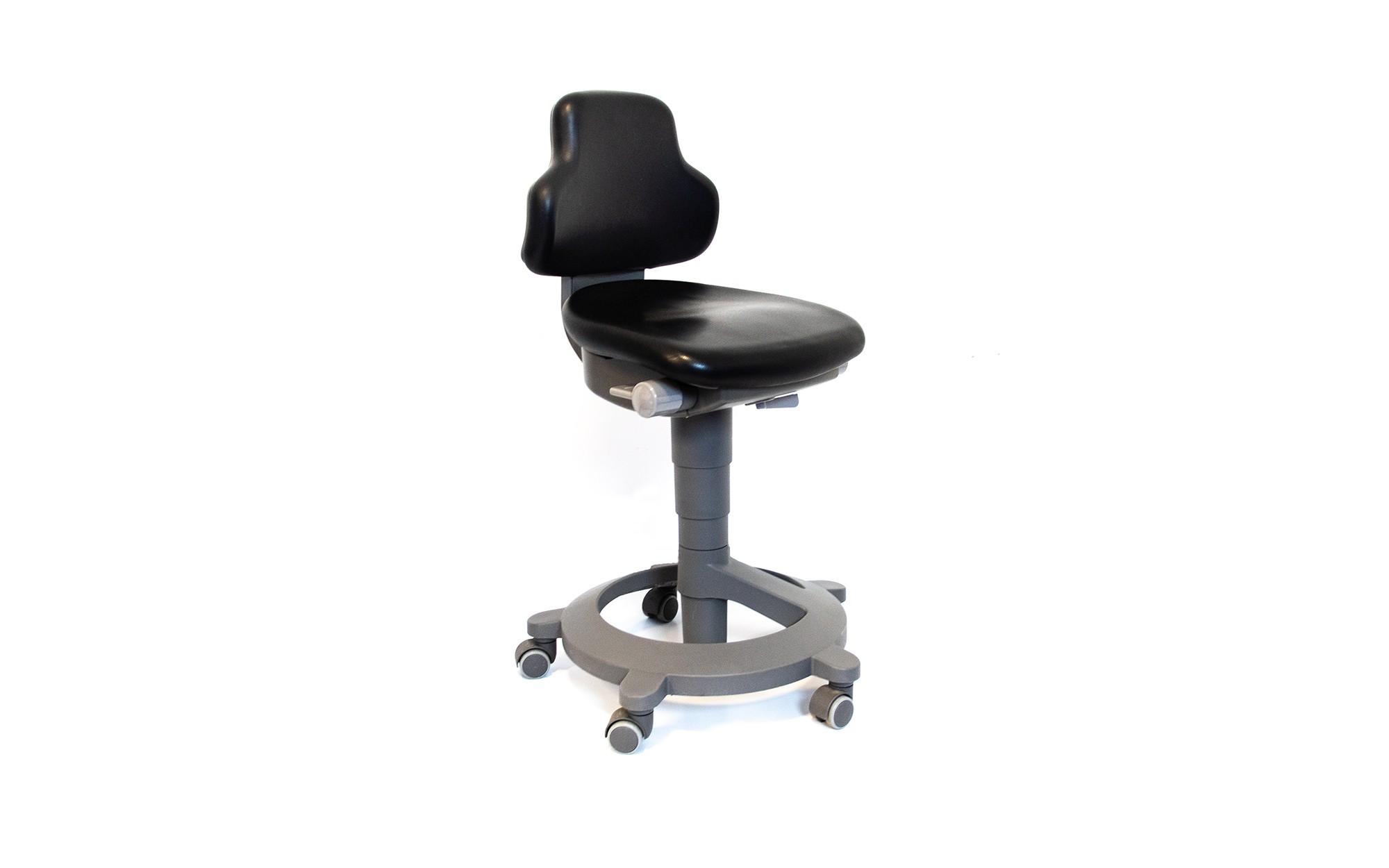 SIEMENS Sirona Arztstuhl / Rollhocker C-Serie - gebraucht - schwarz