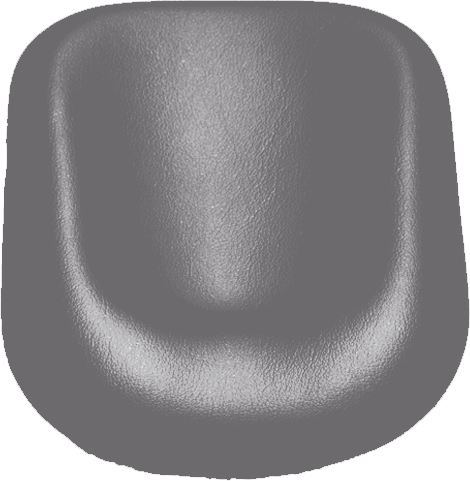 Kopfpolster KaVo Estetica 1065 / 1066 KaVo graphite RELAXLine