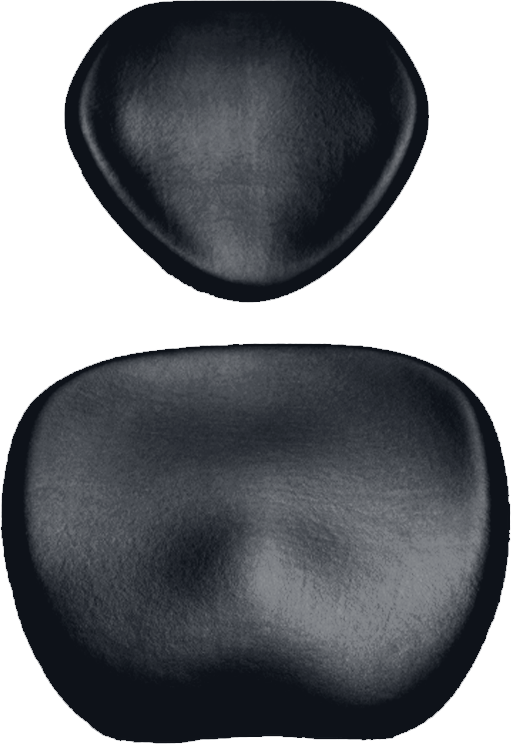 Polsterset KaVo Physio 5007 Arbeitsstuhl Ultradent / Mikrona schwarz 1007