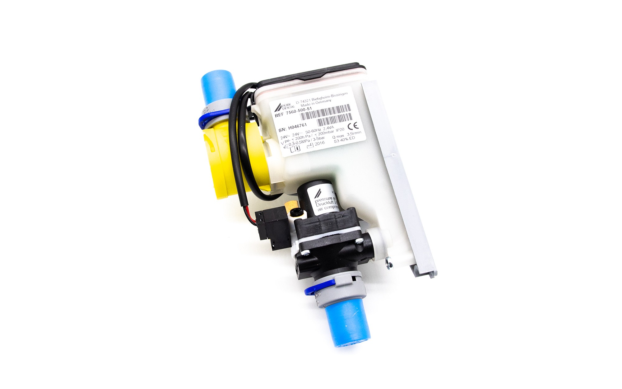 Dürr Dental Mundspülbeckenventil MSBV 2 - neu - 7560-500-51