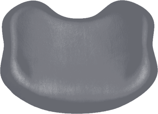 Rückenpolster-Soft Comfort KaVo Estetica E70 / E80 Ultradent anthrazitgrau 7502
