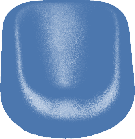 Kopfpolster KaVo Estetica E70 / E80 Ultradent pastellblau 5023 / pazifikblau 113