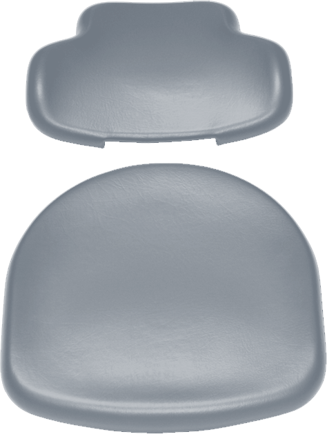 Polsterset für Sirona C Arbeitsstuhl KaVo stone blue