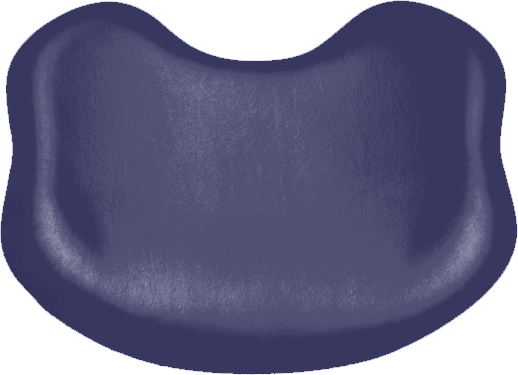 Rückenpolster-Soft Comfort KaVo Estetica E70 / E80 Sirona dunkelblau 504  / planetblau
