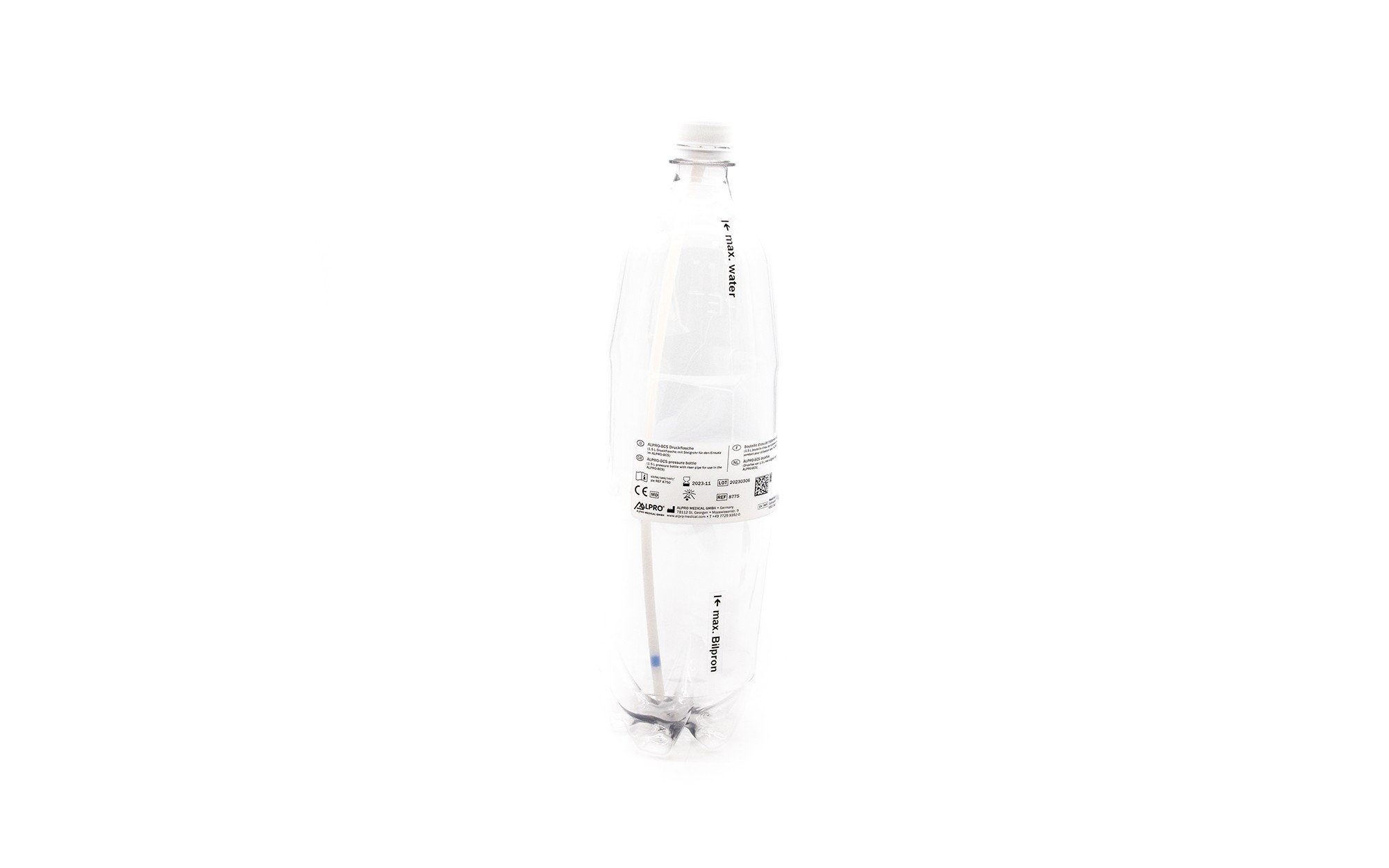 ALPRO BCS Druckflasche - 1,5 L mit Steigrohr - neu