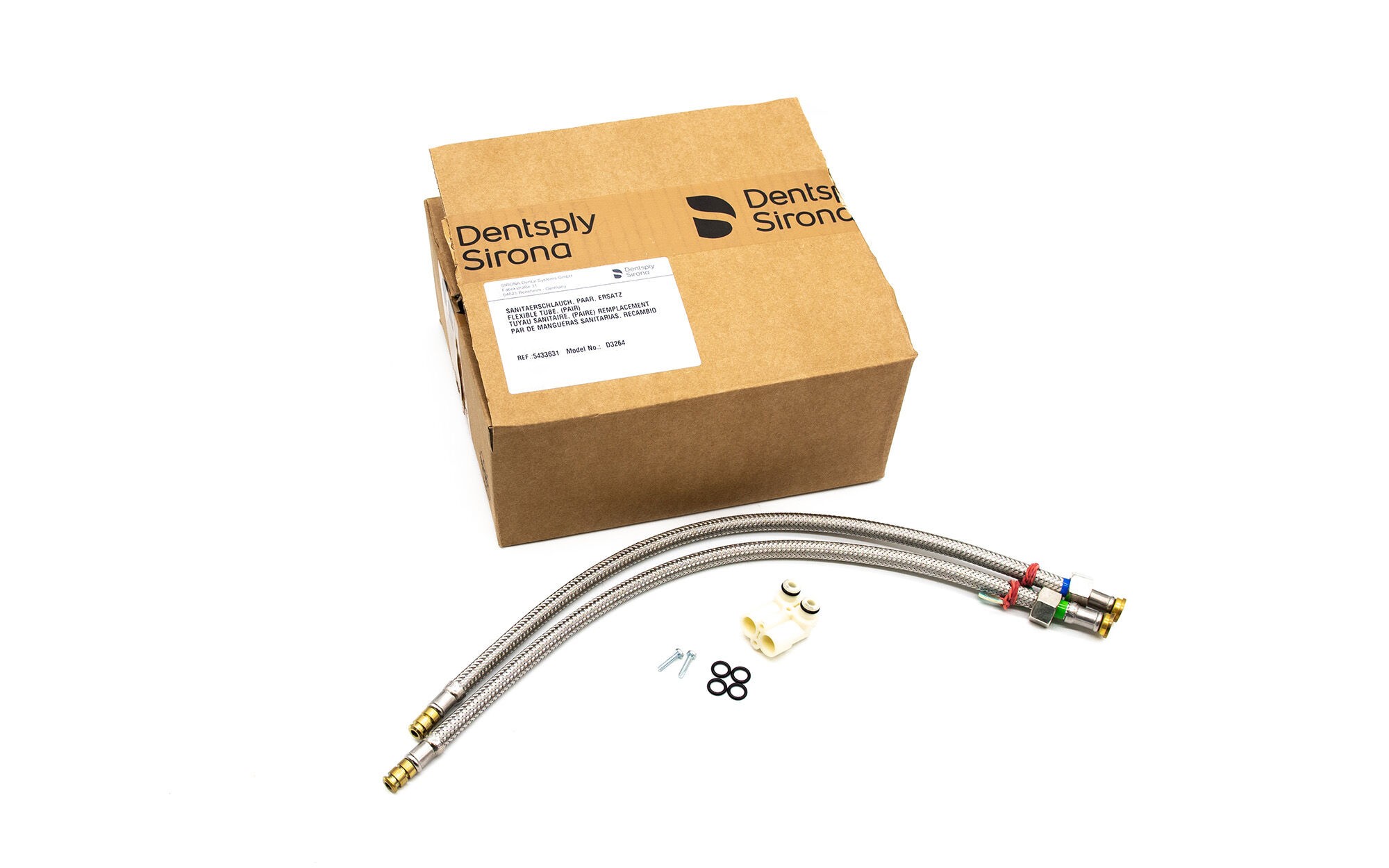 SIEMENS Sirona Sanitärschlauch Paar - neu - 54 33 631