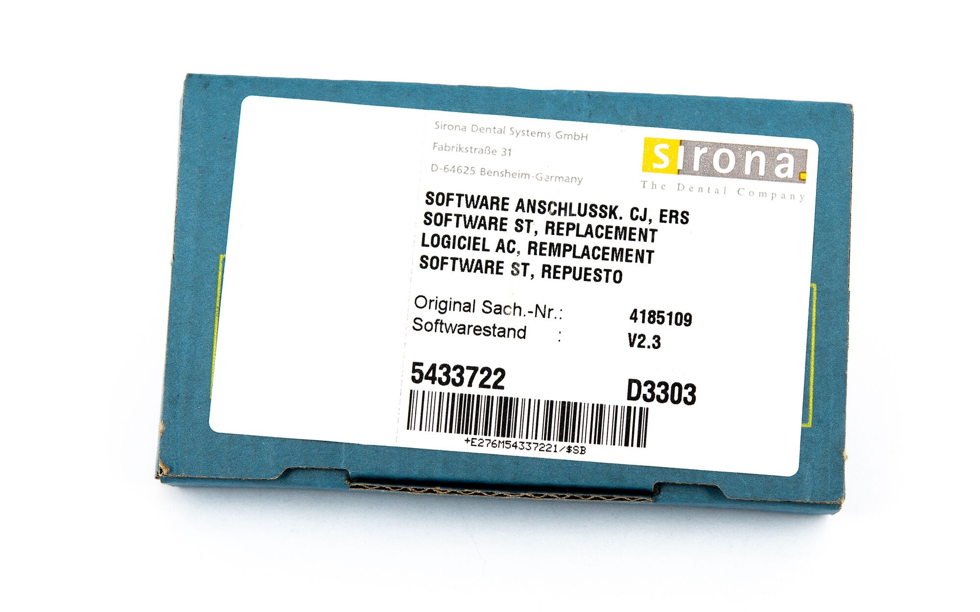 SIEMENS Sirona CJ Platine Software