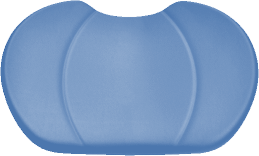 Rückenpolster Sirona Sinius / Intego Ultradent / Mikrona pastellblau 5023