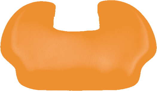 SIEMENS Sirona M1 (+) / C-Serie (+) Rückenpolster schmal mit motorischer Kopfstütze KaVo orange 59