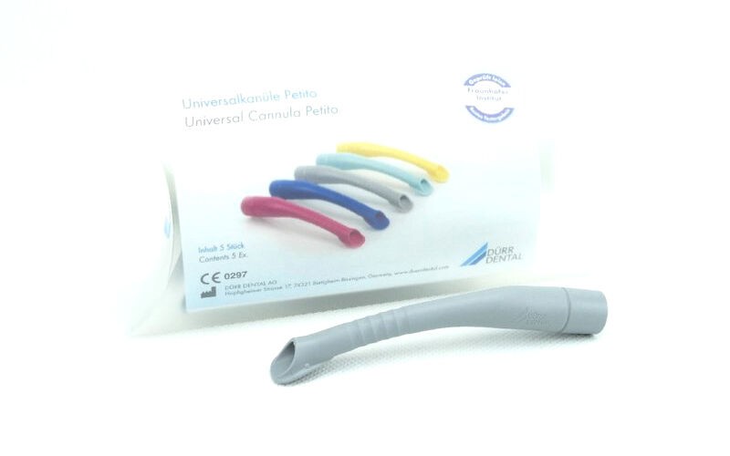 Dürr Dental Universalkanüle Petito - grau - 11mm - 5 Stück