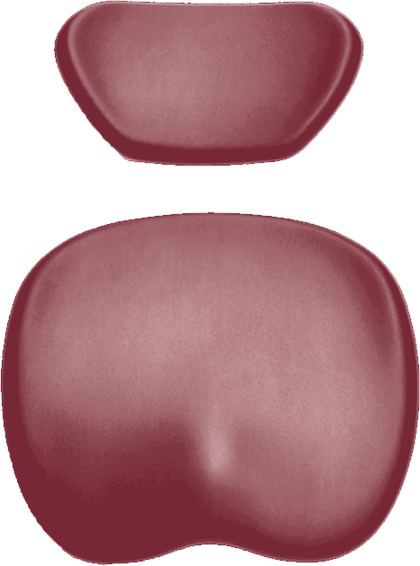 Polsterset KaVo Physio Evo / One Arbeitsstuhl Ultradent bordeaux 1604T
