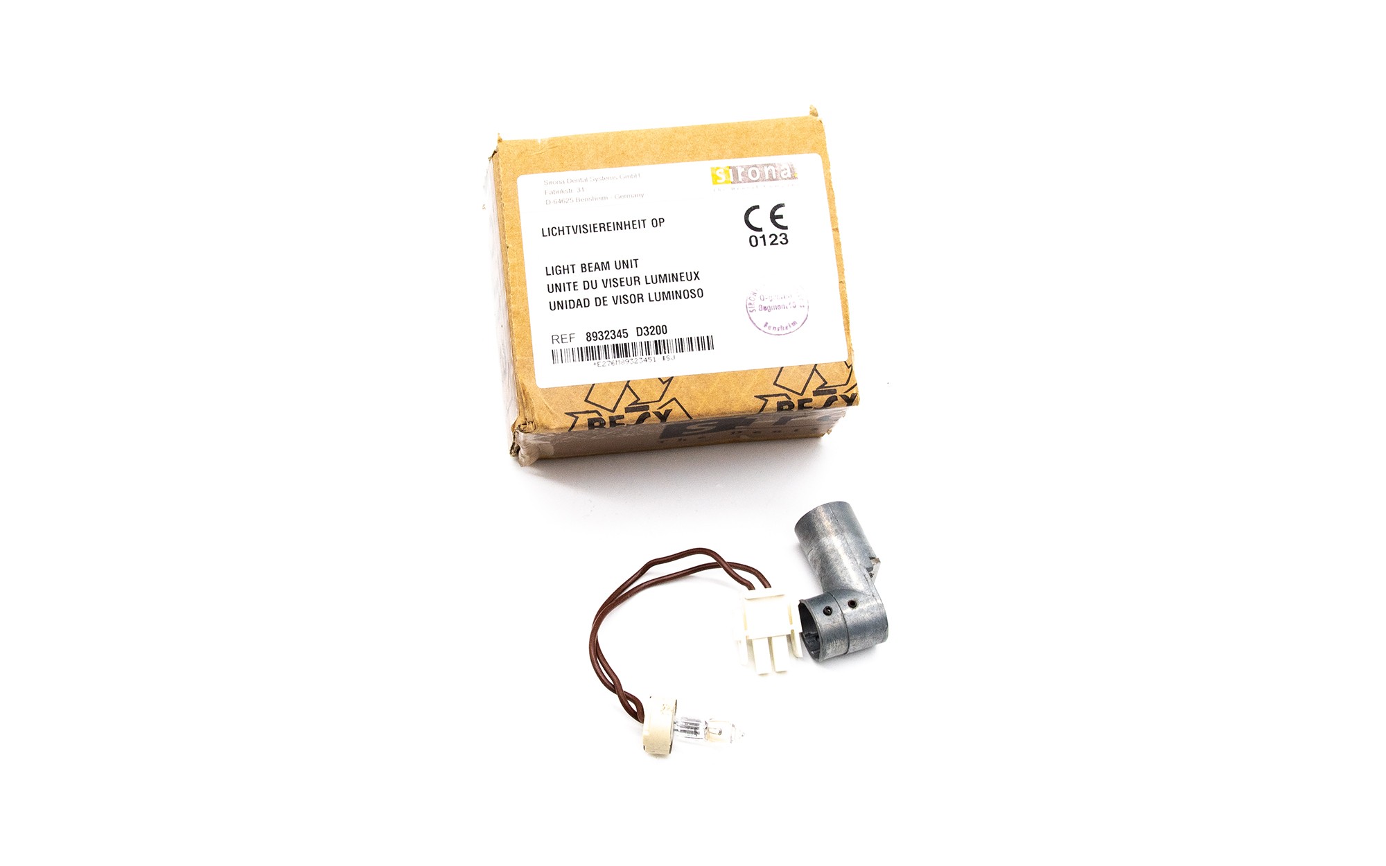 Sirona Orthophos Lichtvisiereinheit OP - neu - 89 32 345