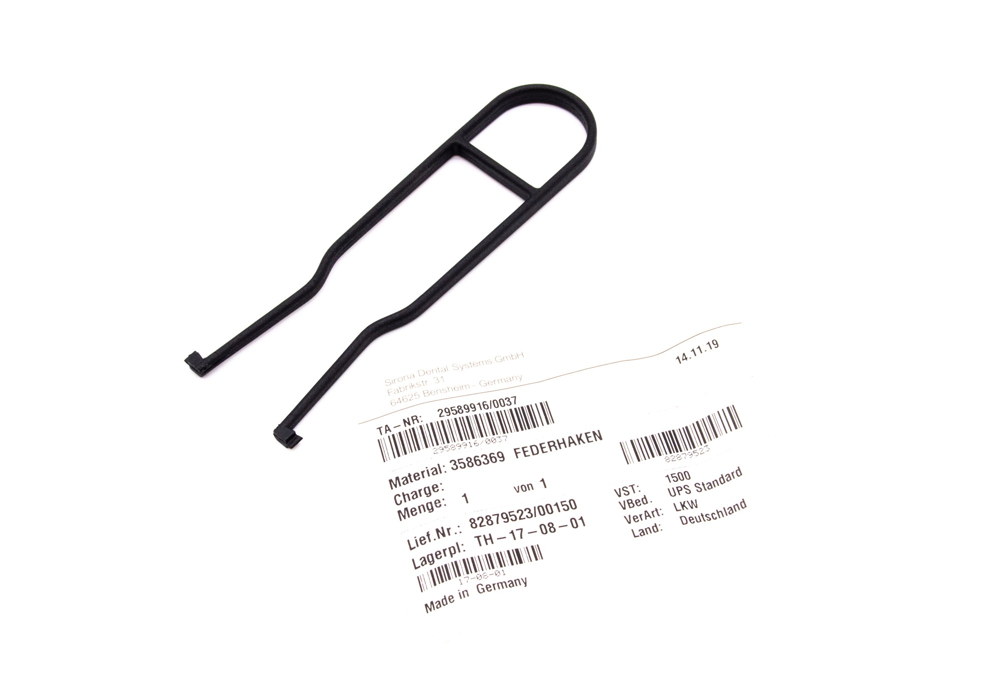SIEMENS Sirona Federhaken - neu - 35 86 369