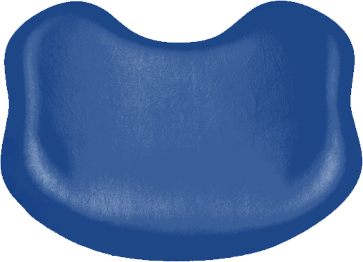 Rückenpolster-Soft Comfort KaVo Estetica E70 / E80 Sirona ozeanblau 604 / ozeanblau