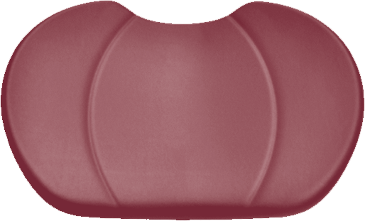 Rückenpolster Sirona Sinius / Intego Ultradent bordeaux 1604T